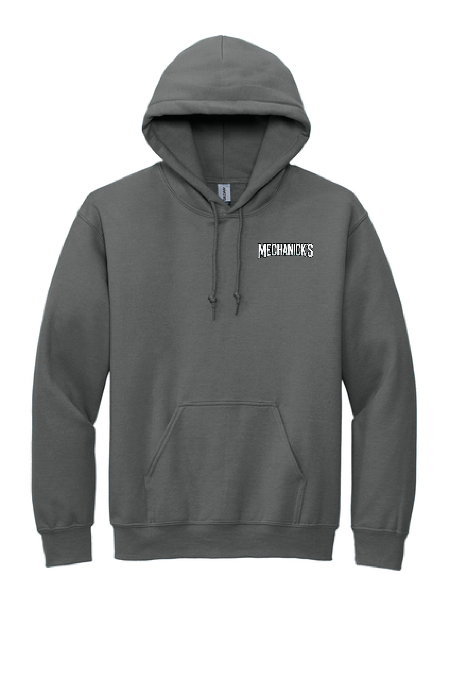 MechaNick’s Garage Hoodie – Gildan® 12500 DryBlend