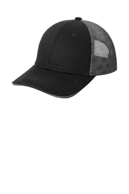 MV - C818 Port Authority® Double Mesh Snapback Sandwich Bill Cap VIKING Patch