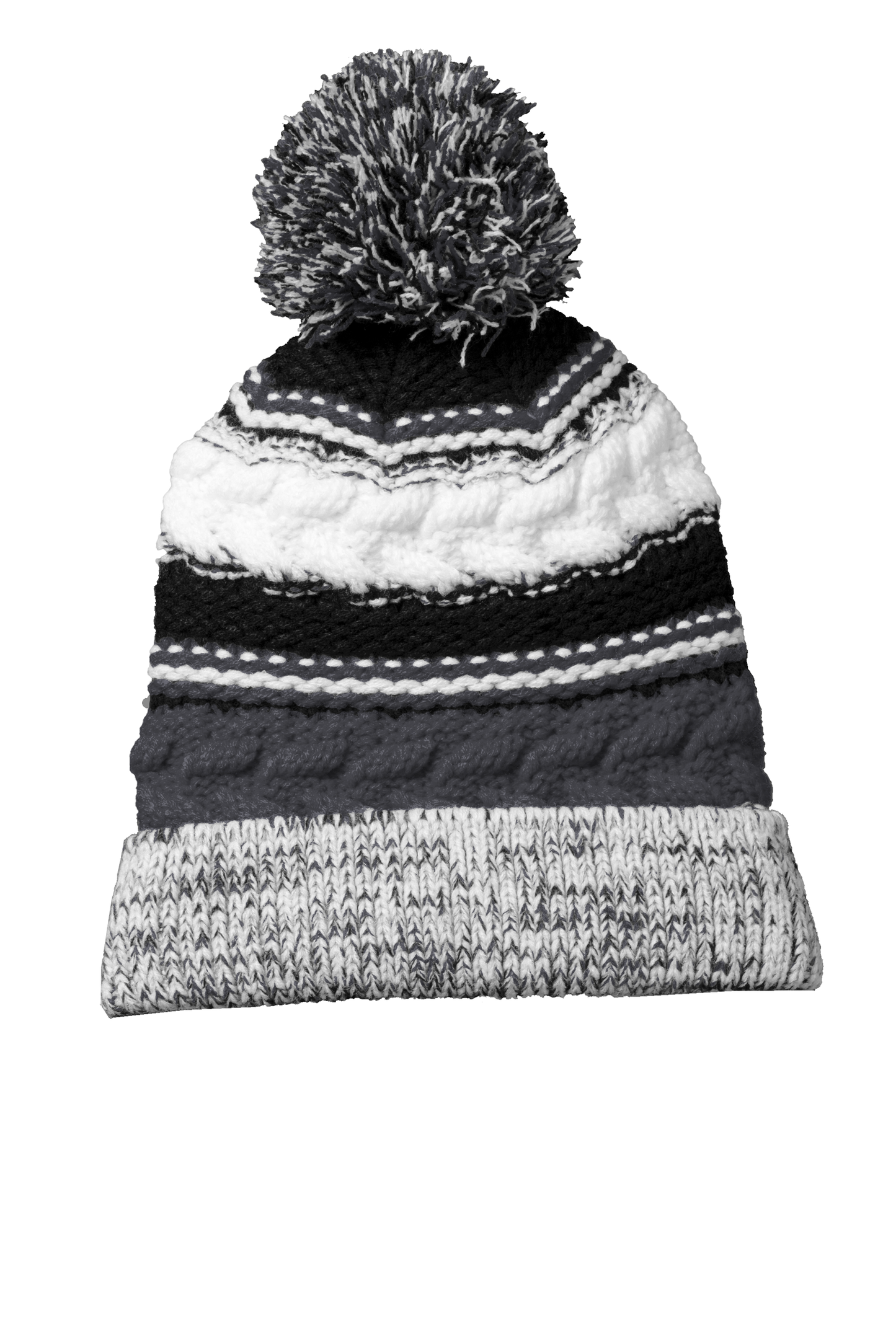 Hat Trick-STC21 Sport-Tek® Pom Pom Team Beanie