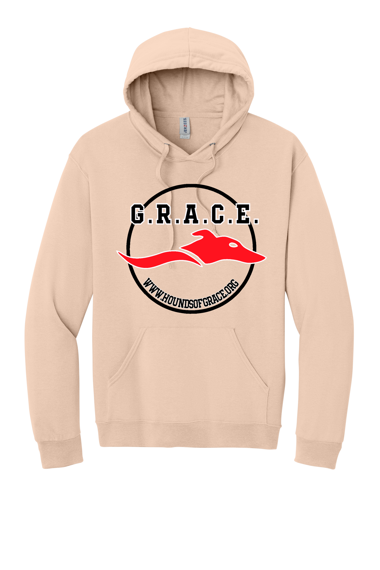 Hounds of GRACE IC49M Midweight Hoodie – Blush Pink