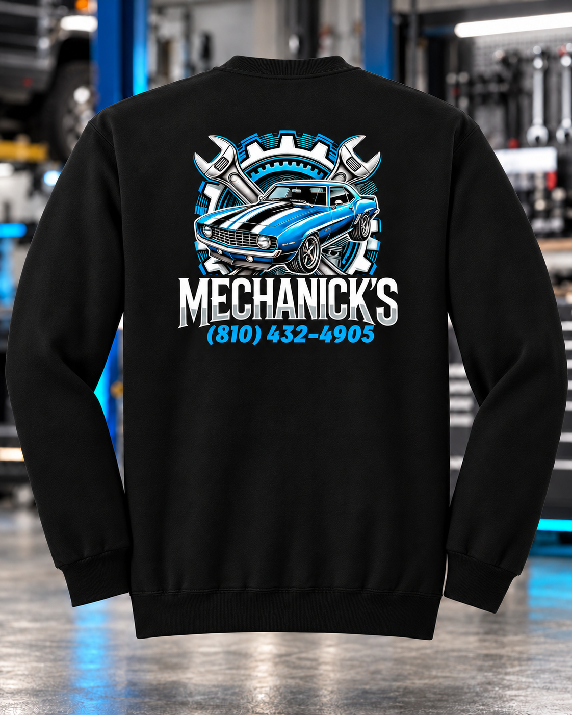 MechaNick’s crew black back garage collection