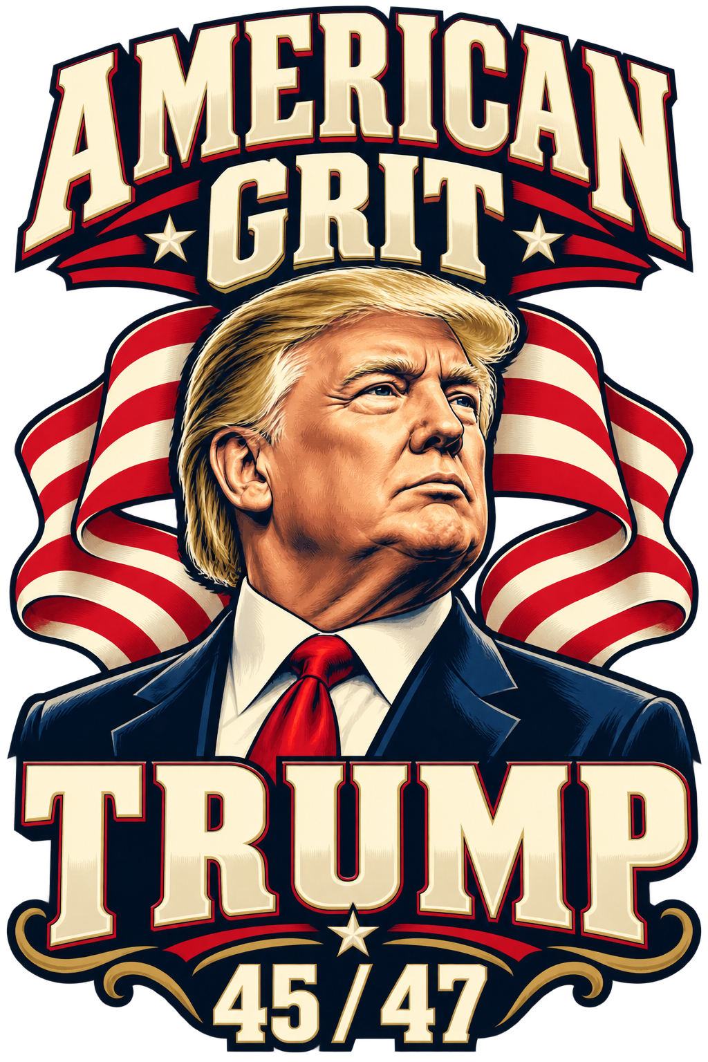 American Grit original print artwork