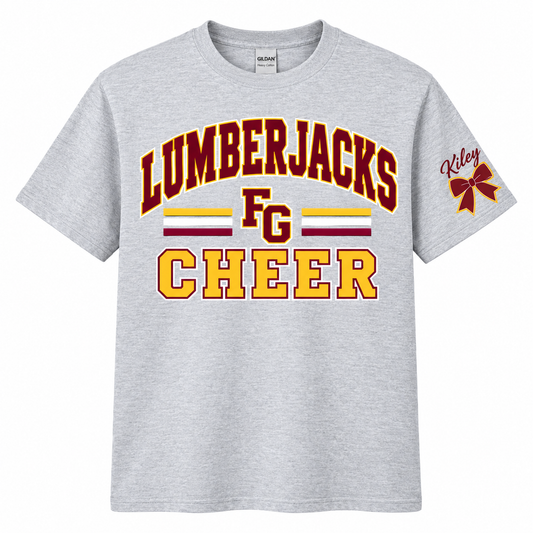 FGMS Lumberjacks Cheer Tee