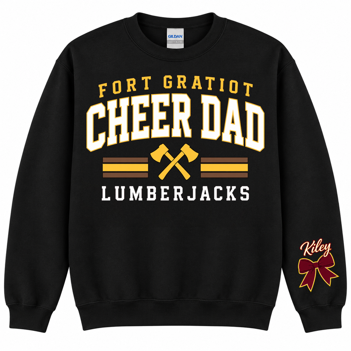 FGMS Cheer Dad Axes Crewneck