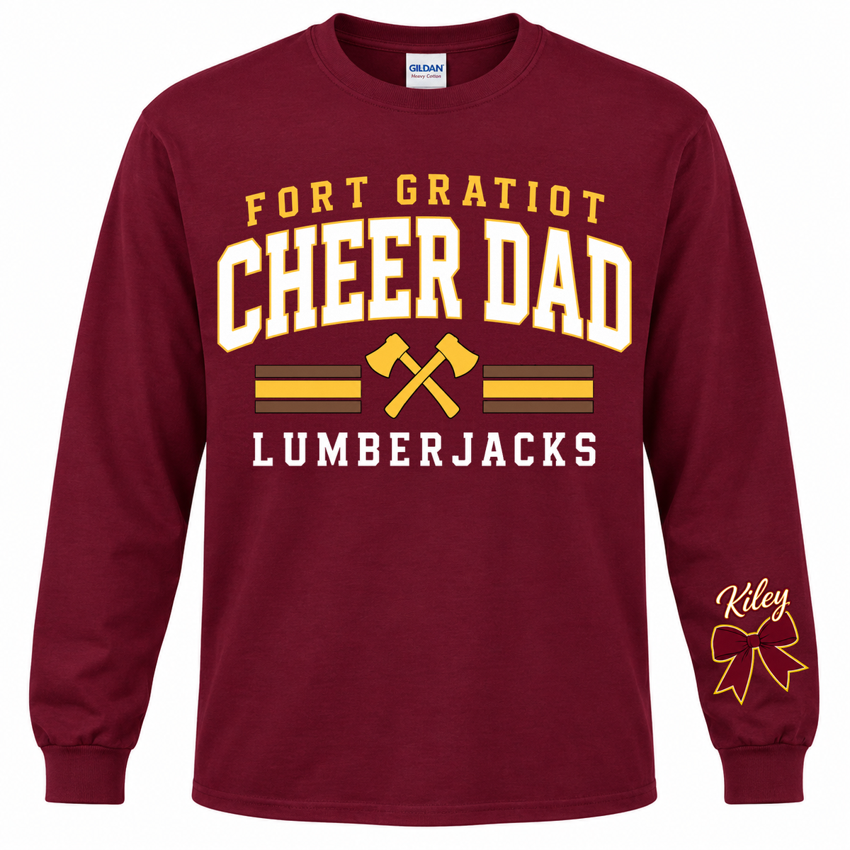 FGMS Cheer Dad Axes Long Sleeve