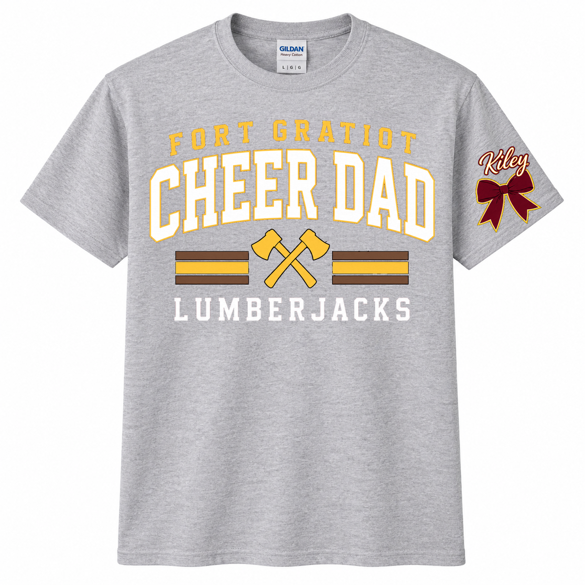 FGMS Cheer Dad Axes Tee