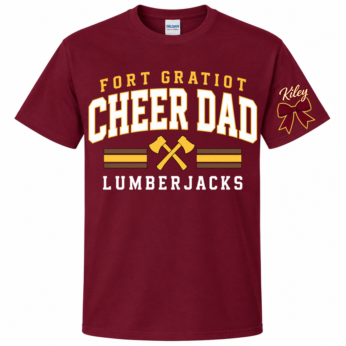 FGMS Cheer Dad Axes Tee