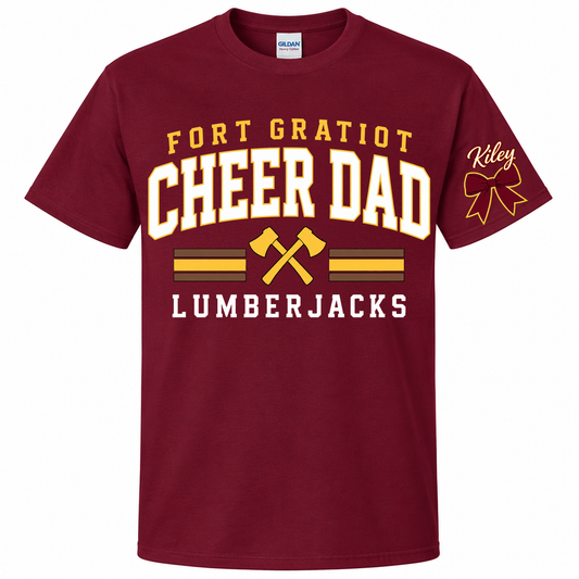 FGMS Cheer Dad Axes Tee
