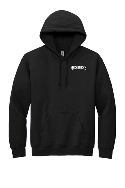 MechaNick’s Garage Hoodie – Gildan® 12500 DryBlend