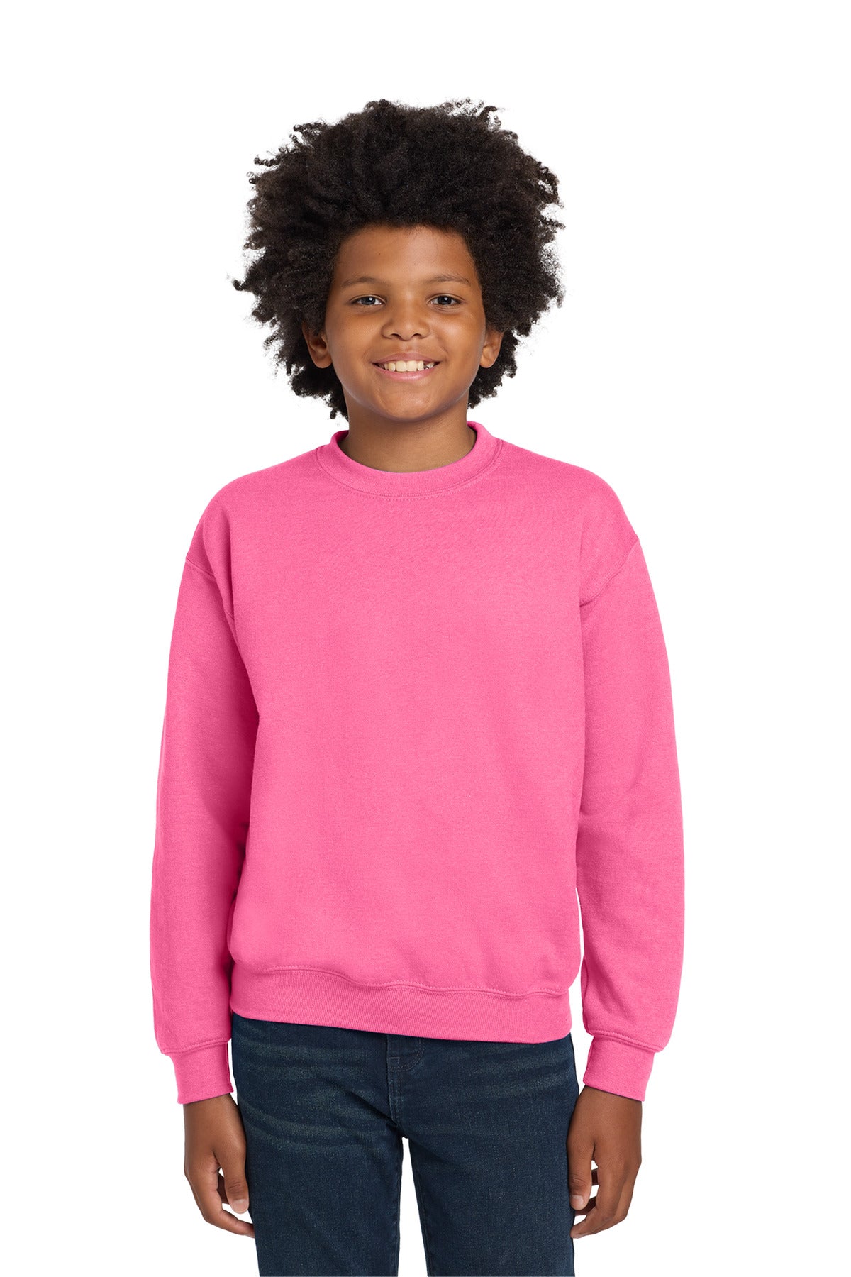 Gildan ®  Youth Heavy Blend™ Crewneck Sweatshirt.  18000B