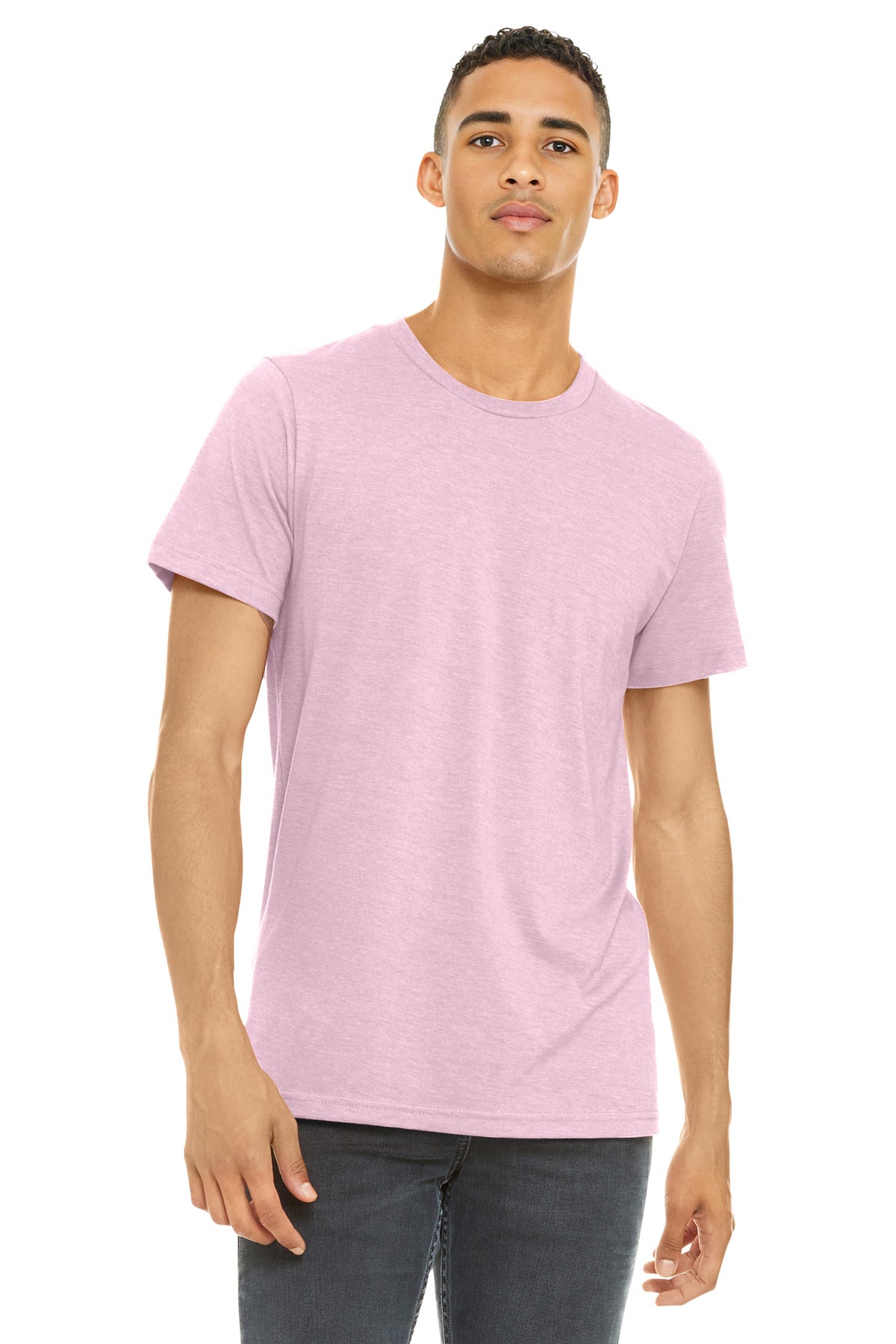 BELLA+CANVAS  ®  Unisex Heather CVC Short Sleeve Tee. BC3001CVC