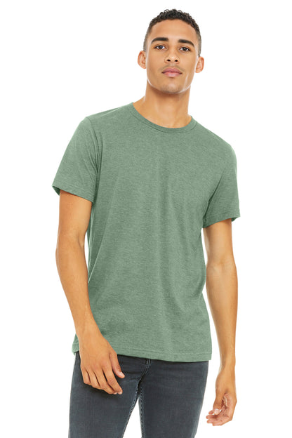 BELLA+CANVAS  ®  Unisex Heather CVC Short Sleeve Tee. BC3001CVC