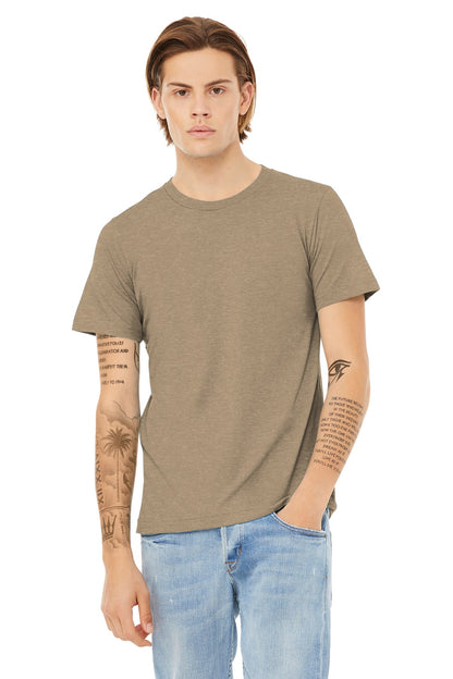 BELLA+CANVAS  ®  Unisex Heather CVC Short Sleeve Tee. BC3001CVC