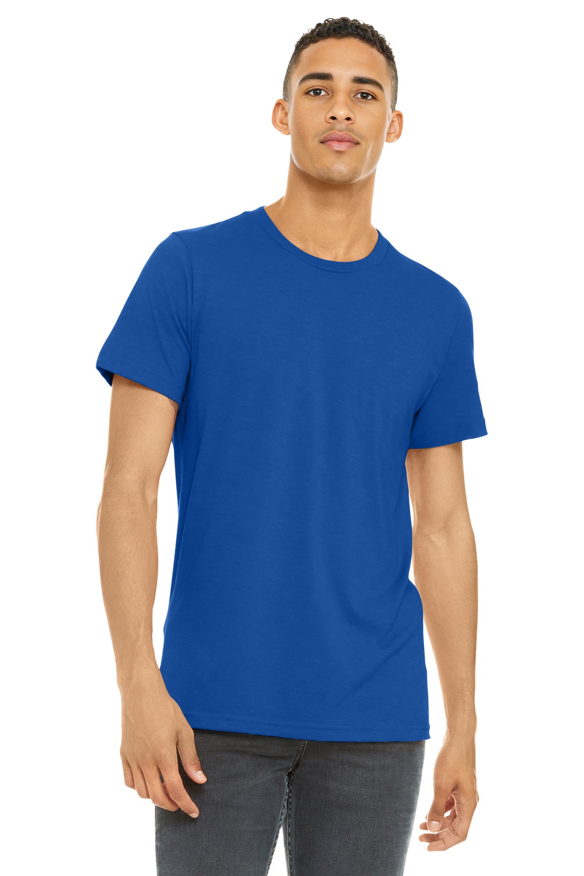 BELLA+CANVAS  ®  Unisex Heather CVC Short Sleeve Tee. BC3001CVC