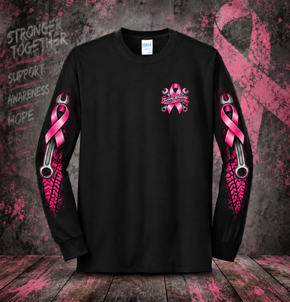 Bob’s Truck Repair – Turning Wrenches for a Cure Long Sleeve Tee