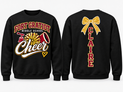 FGMS Cheer Squad Crewneck (OPTIONAL)