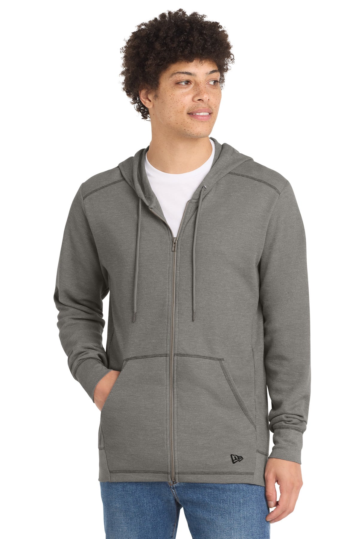 New Era ®  Thermal Full-Zip Hoodie NEA141