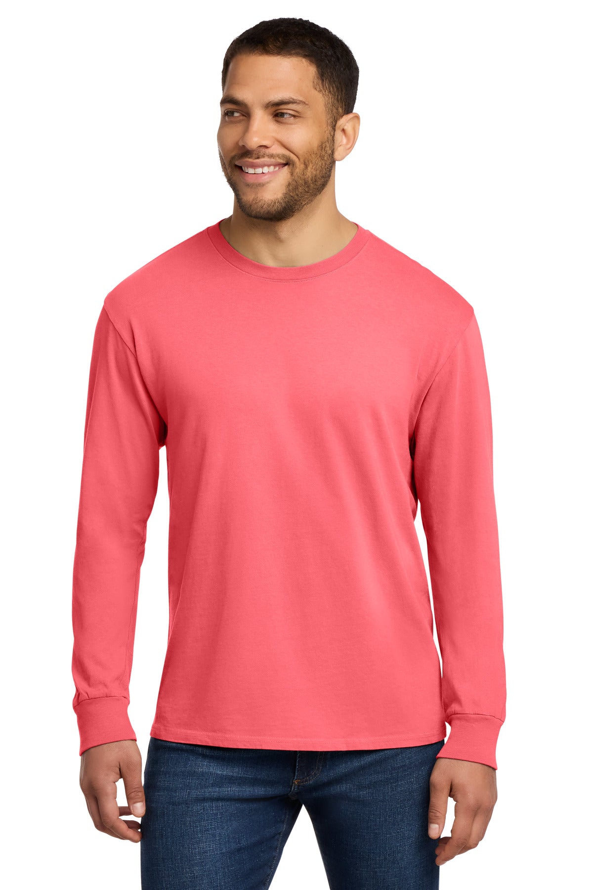 Port & Co ™  Beach Wash ®  Garment-Dyed Long Sleeve Tee PC099LS
