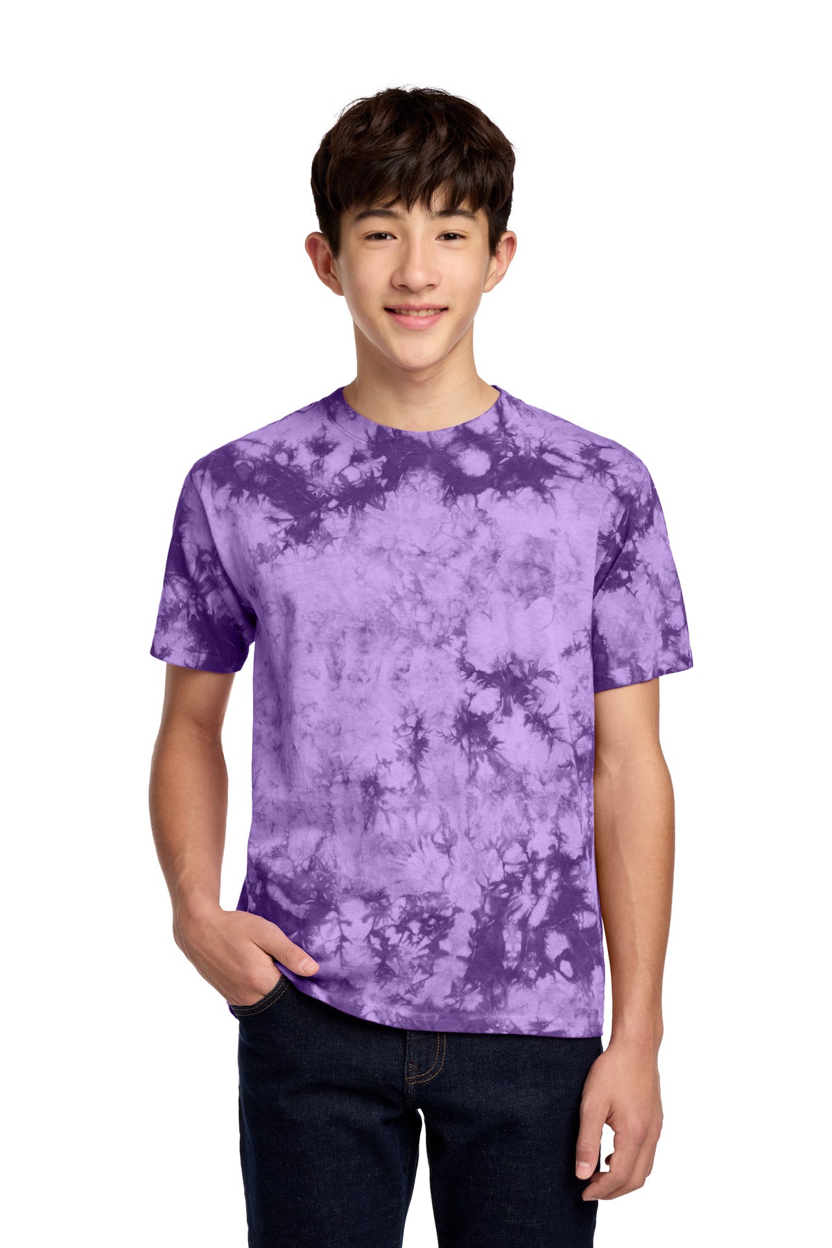 Port & Co ™  Youth Crystal Tie-Dye Tee PC145Y