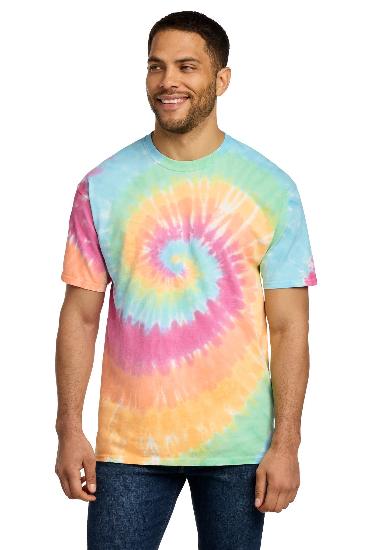 Port & Co ™  Tie-Dye Tee. PC147