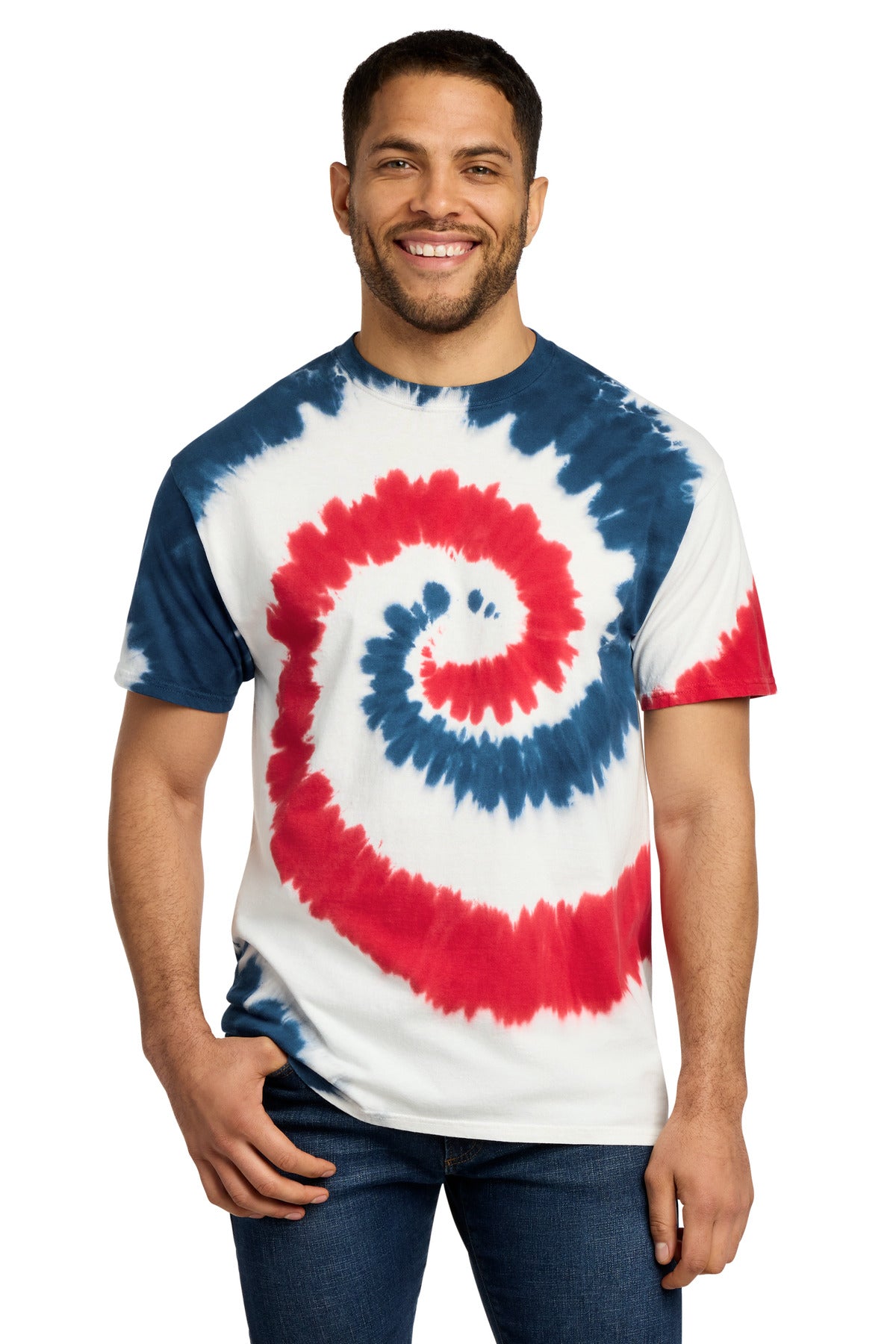Port & Co ™  Tie-Dye Tee. PC147