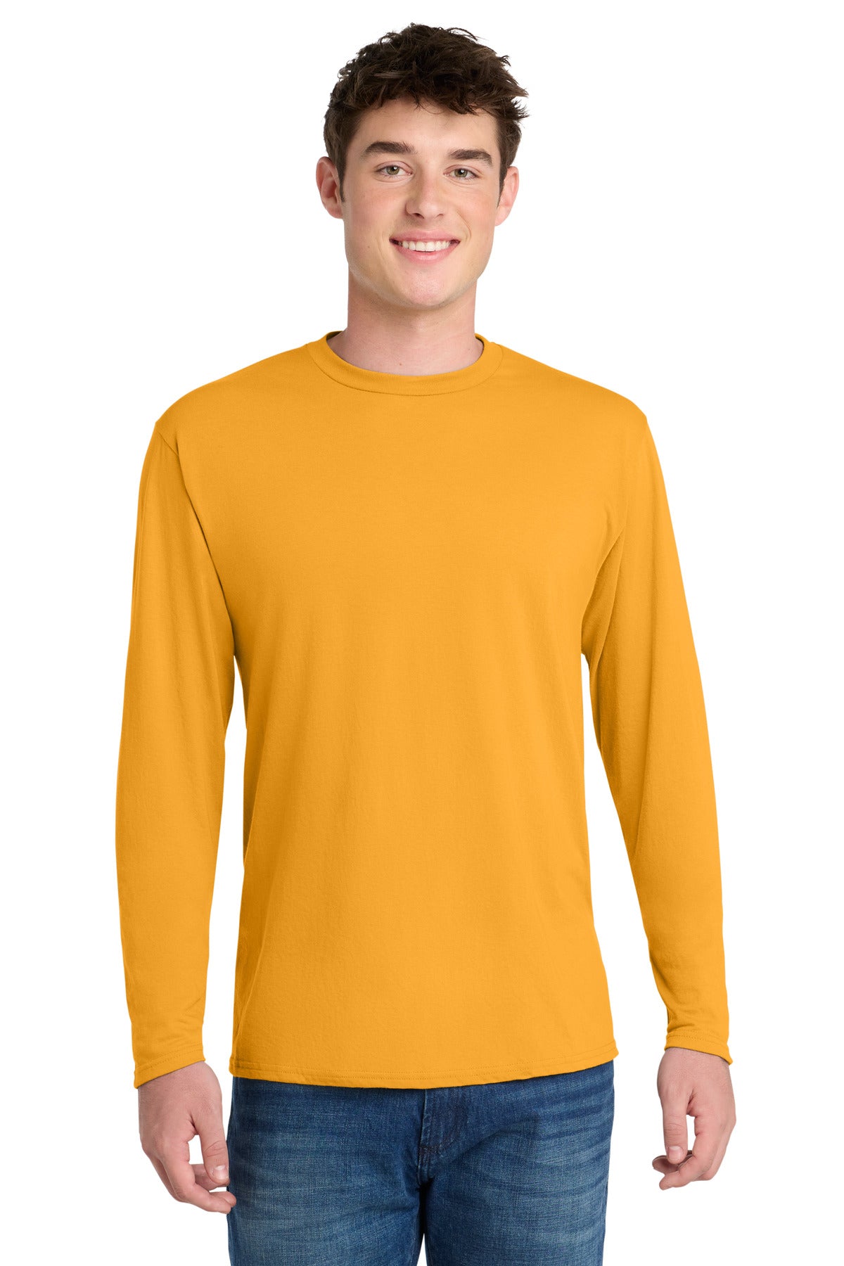 Port & Co ™  Long Sleeve Performance Blend Tee. PC381LS