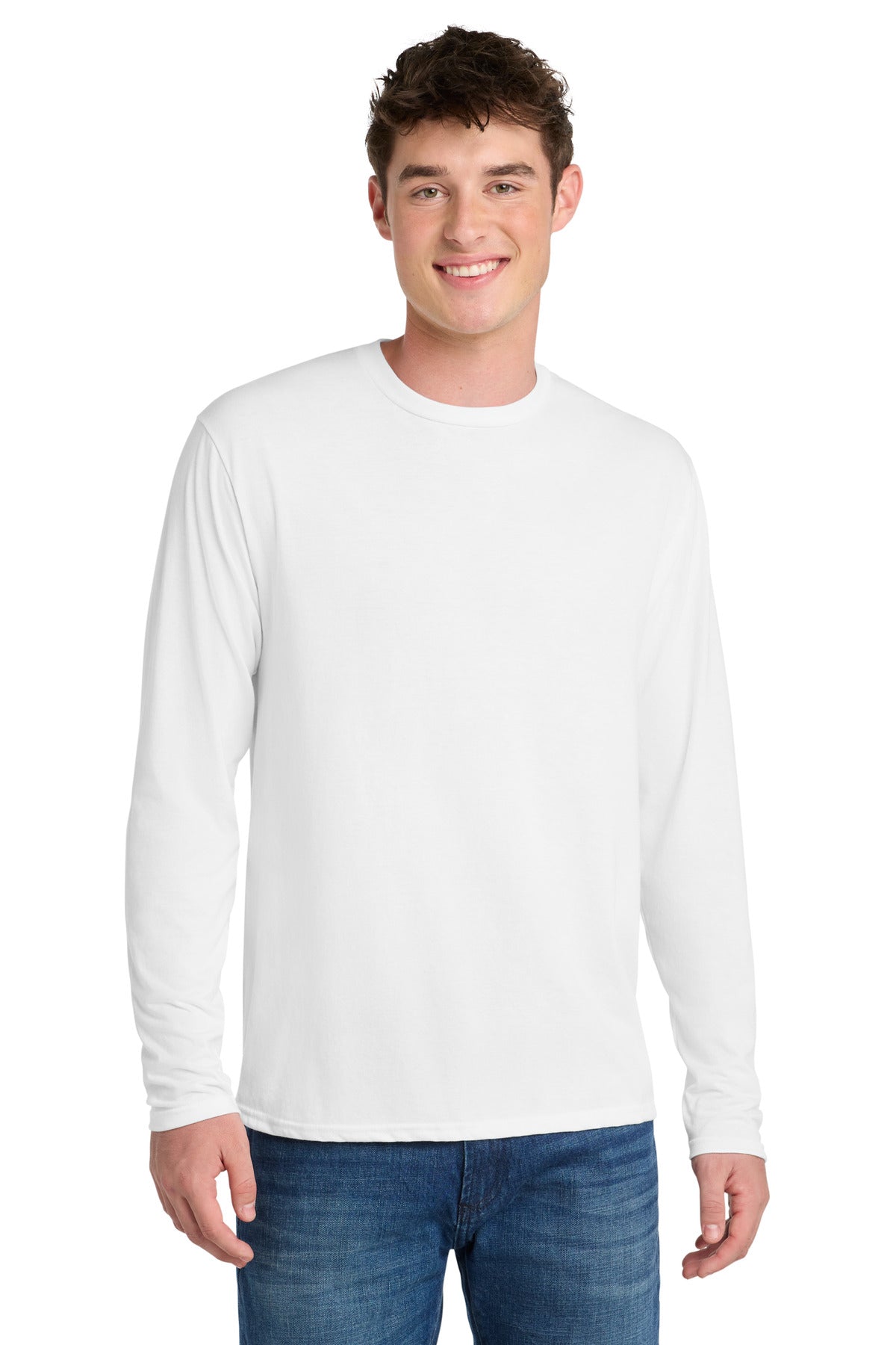 Port & Co ™  Long Sleeve Performance Blend Tee. PC381LS