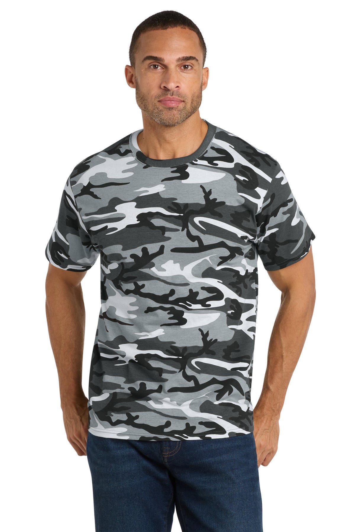 Port & Co ™  Core Cotton Camo Tee.  PC54C