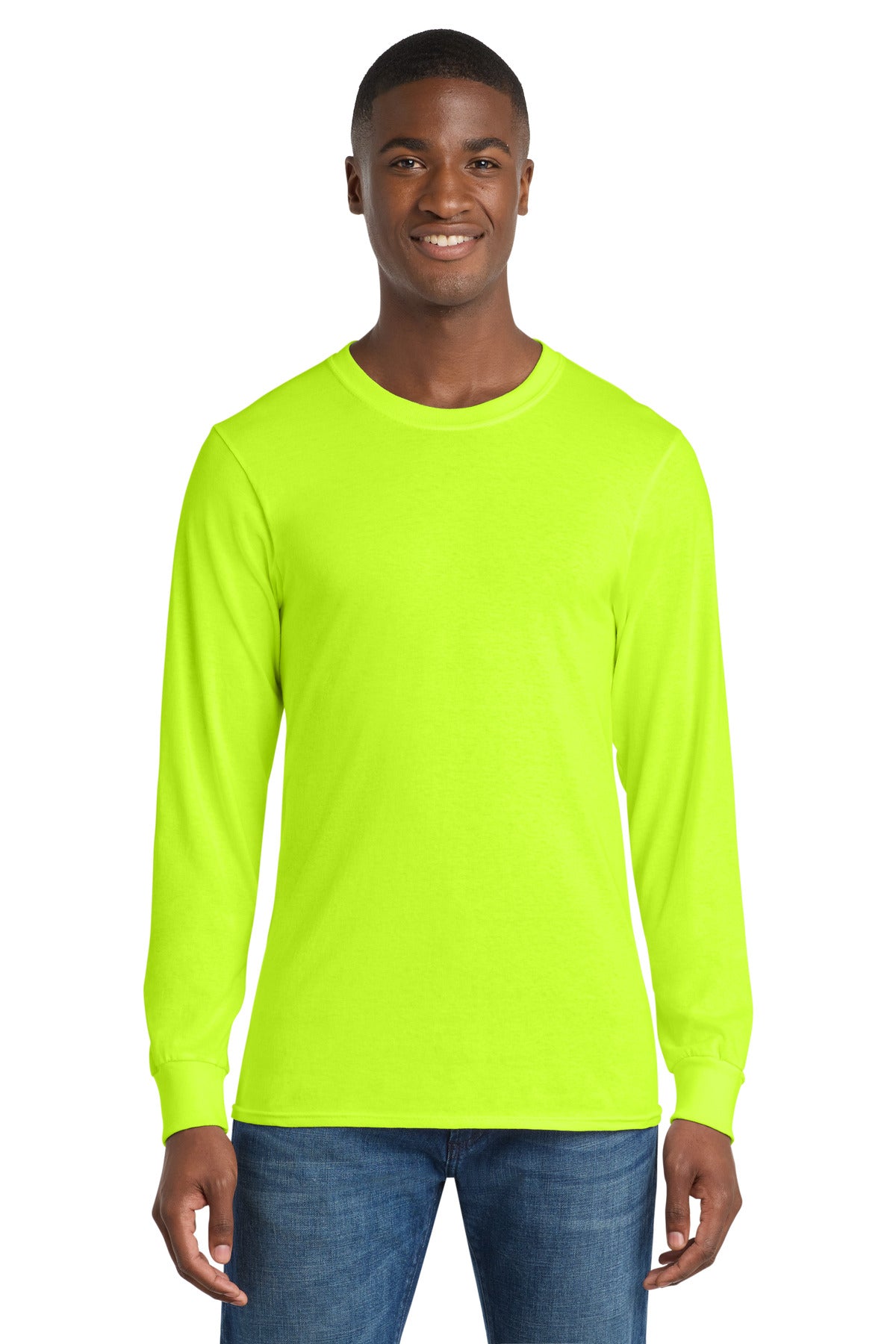 Port & Co ™  Long Sleeve Core Cotton Tee. PC54LS