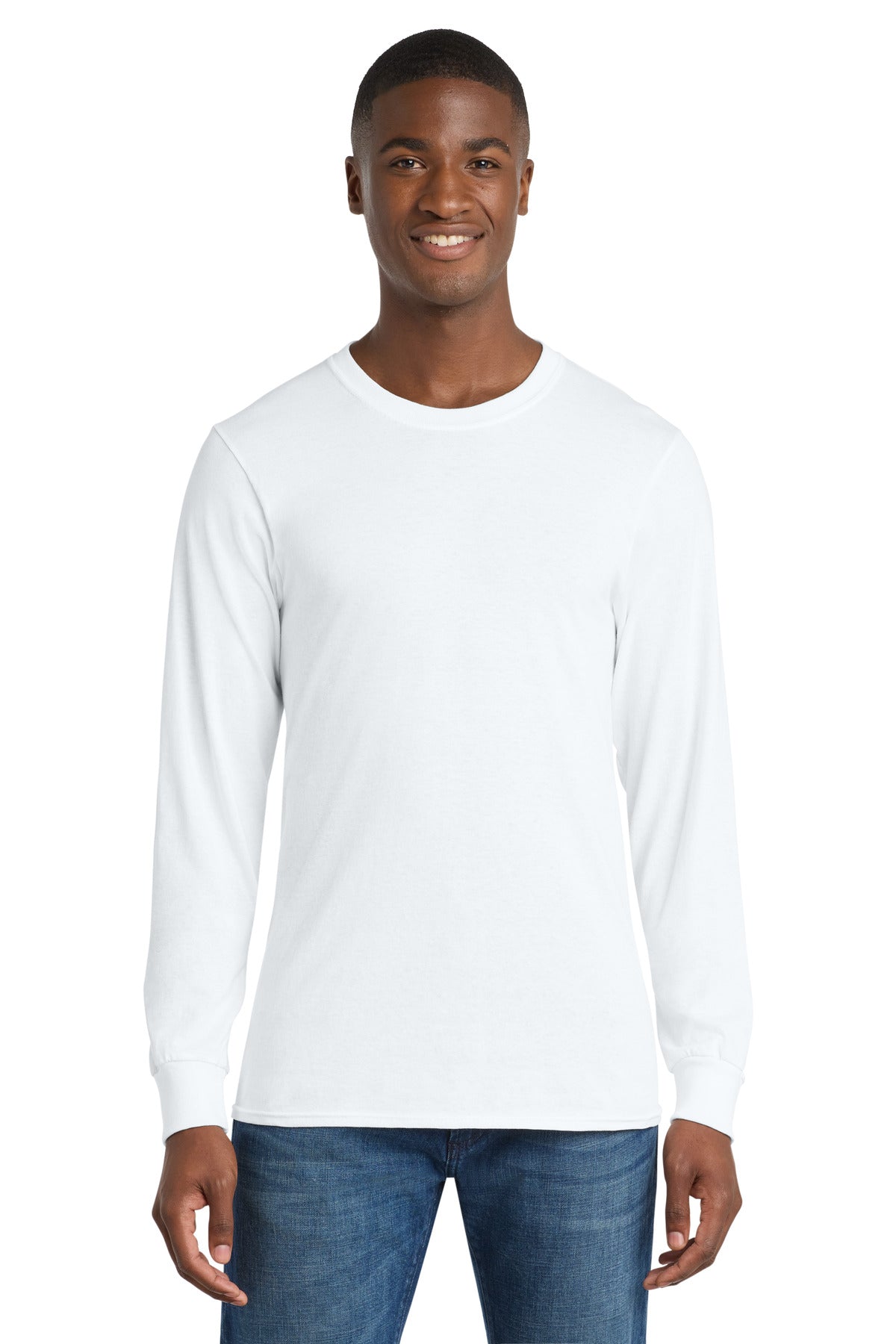 Port & Co ™  Long Sleeve Core Cotton Tee. PC54LS
