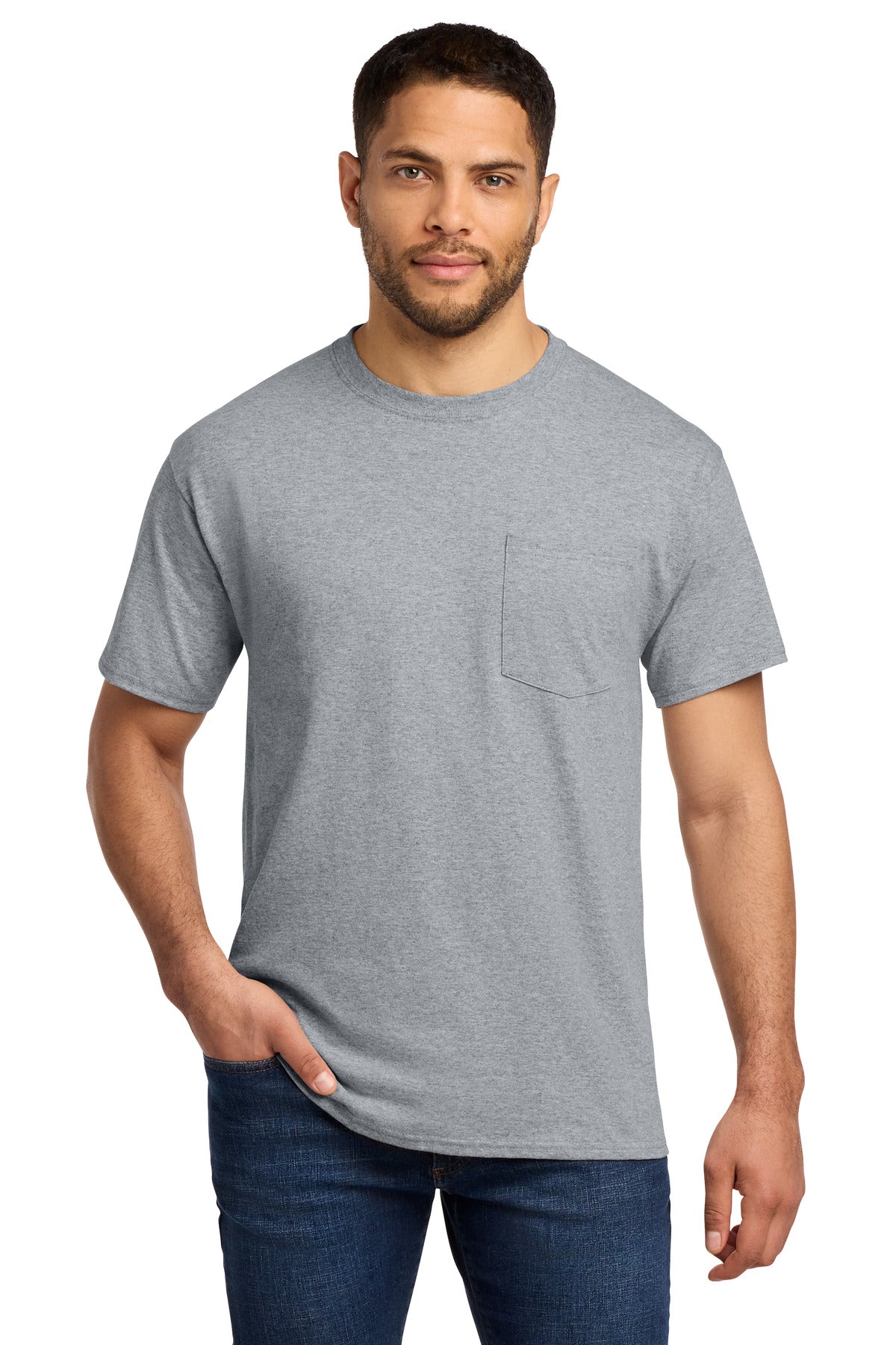 Port & Co ™  Essential Pocket Tee. PC61P