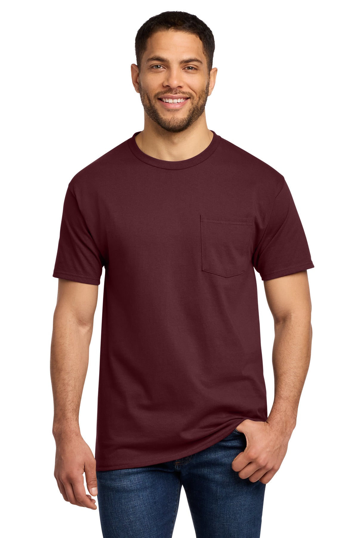 Port & Co ™  Essential Pocket Tee. PC61P