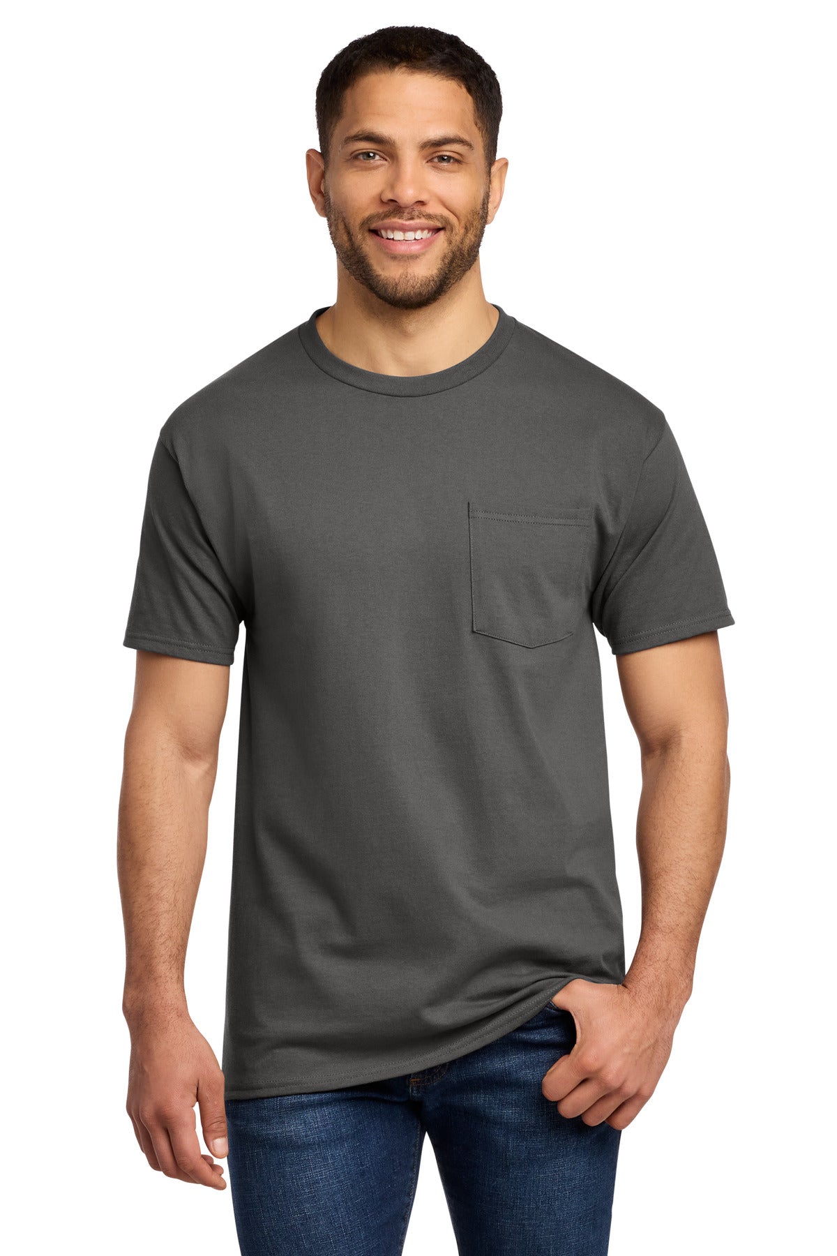 Port & Co ™  Essential Pocket Tee. PC61P