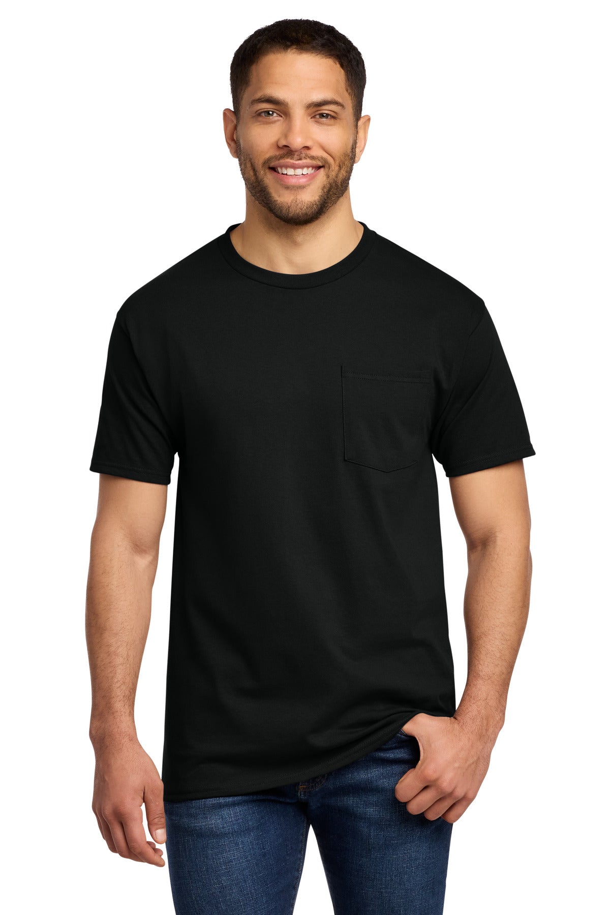 Port & Co ™  Essential Pocket Tee. PC61P