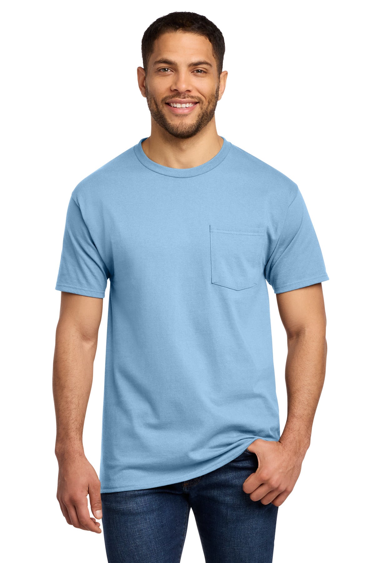 Port & Co ™  Essential Pocket Tee. PC61P
