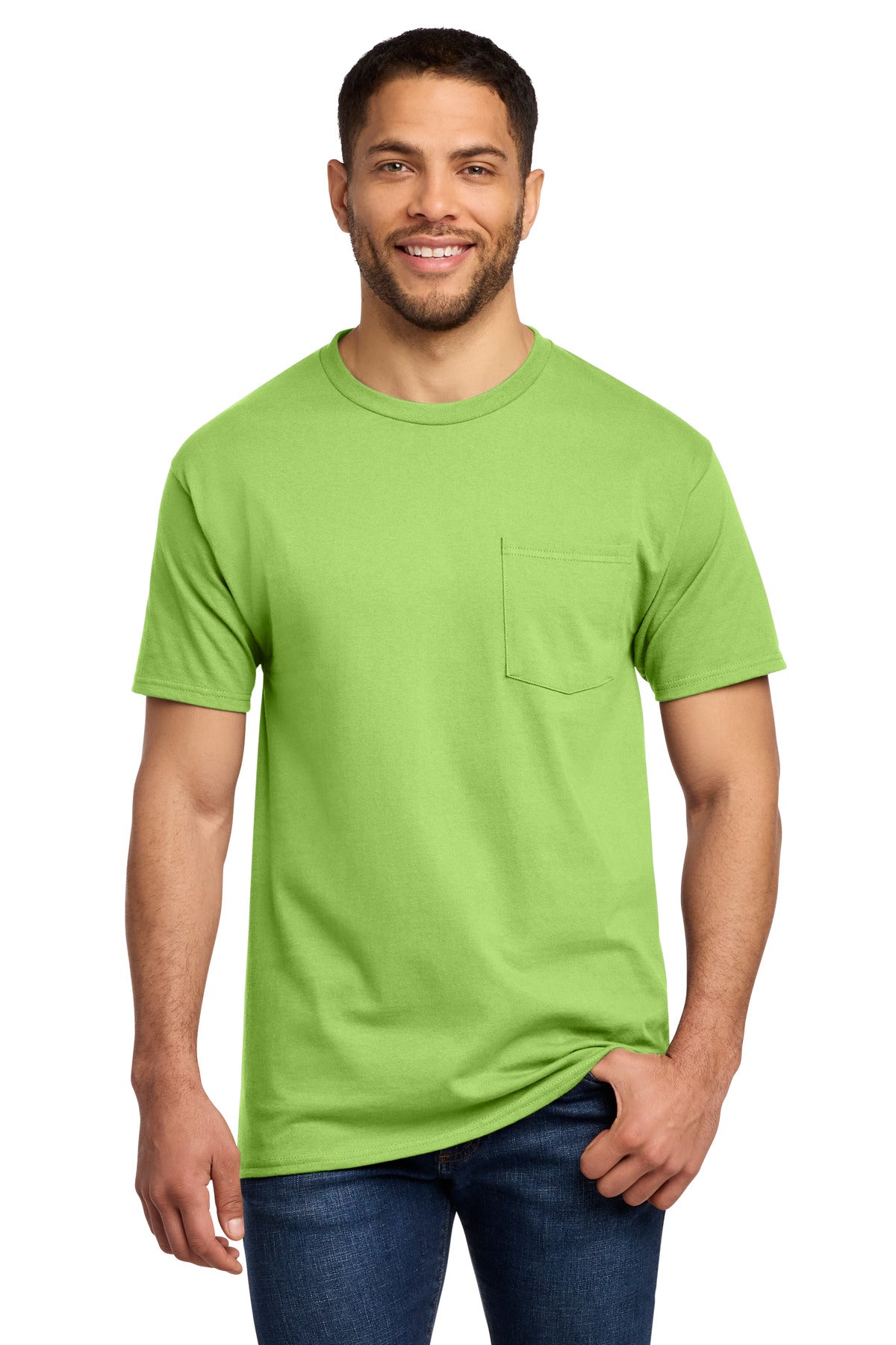 Port & Co ™  Essential Pocket Tee. PC61P