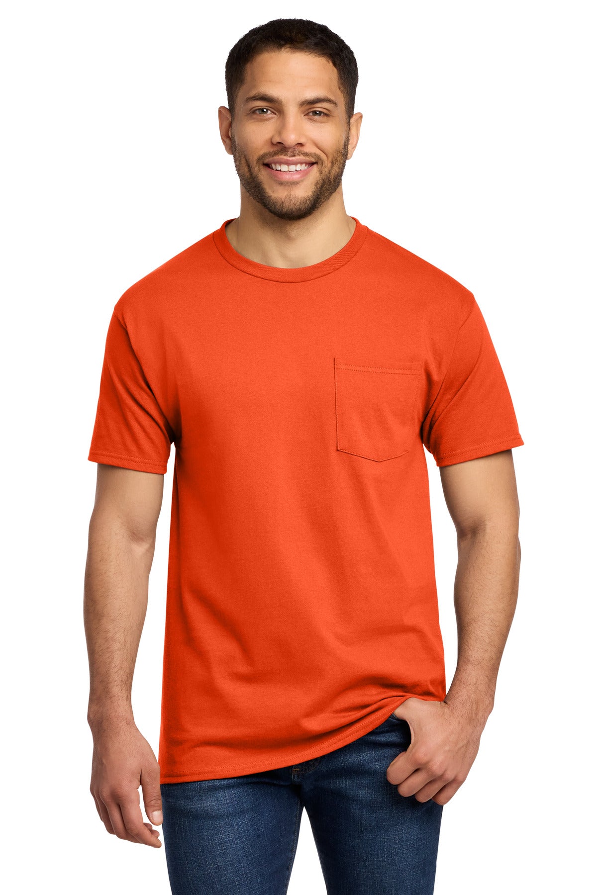 Port & Co ™  Essential Pocket Tee. PC61P