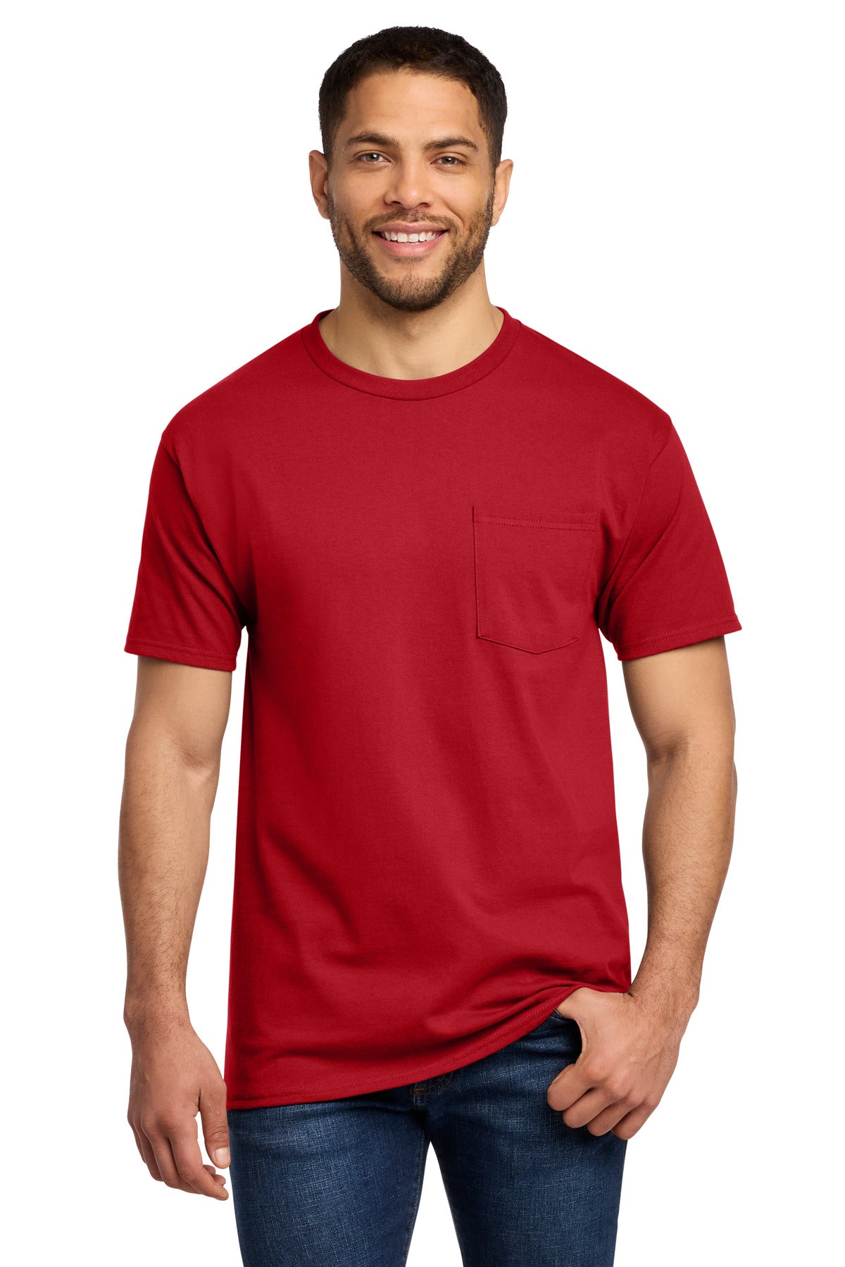 Port & Co ™  Essential Pocket Tee. PC61P