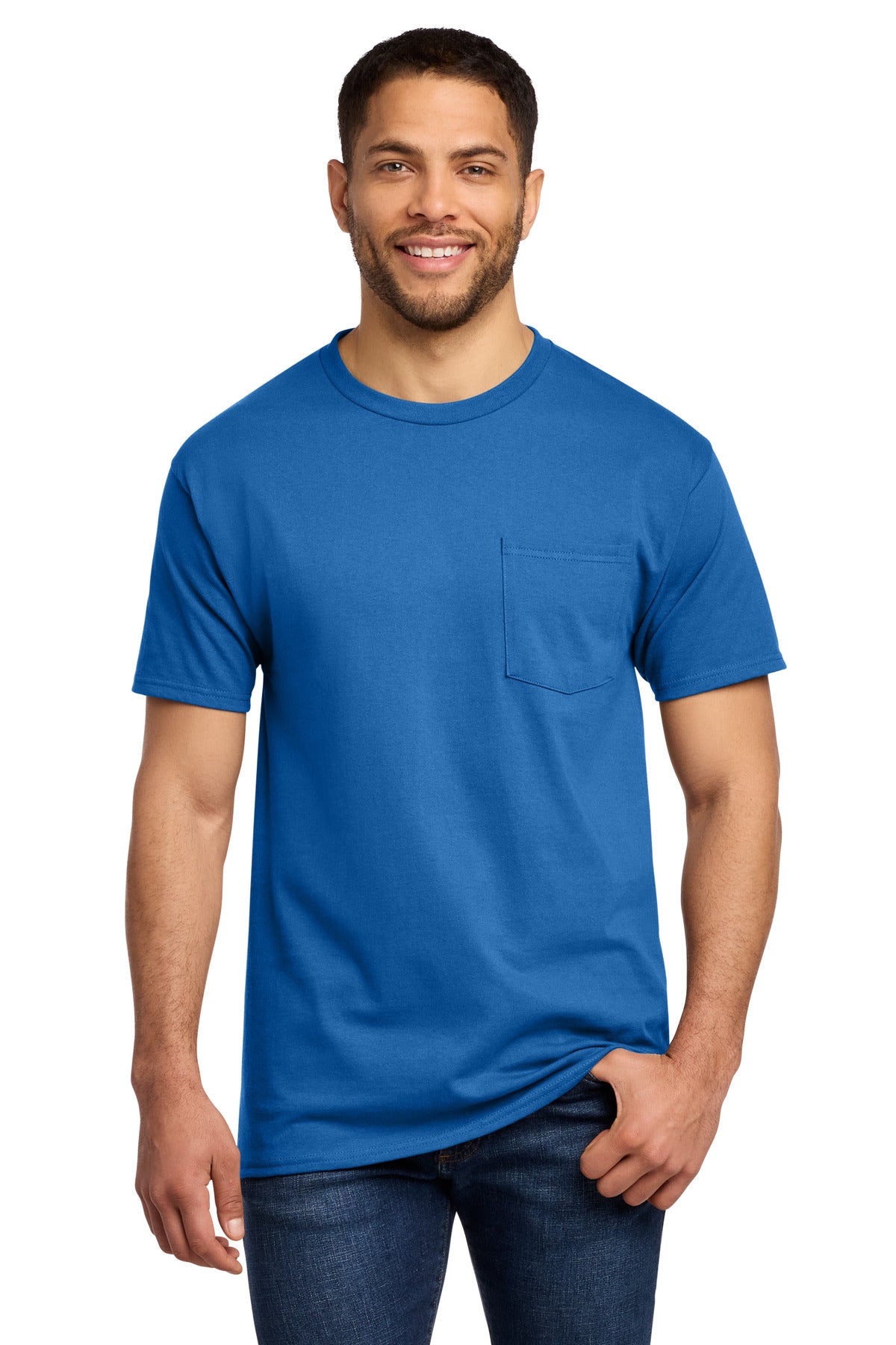 Port & Co ™  Essential Pocket Tee. PC61P