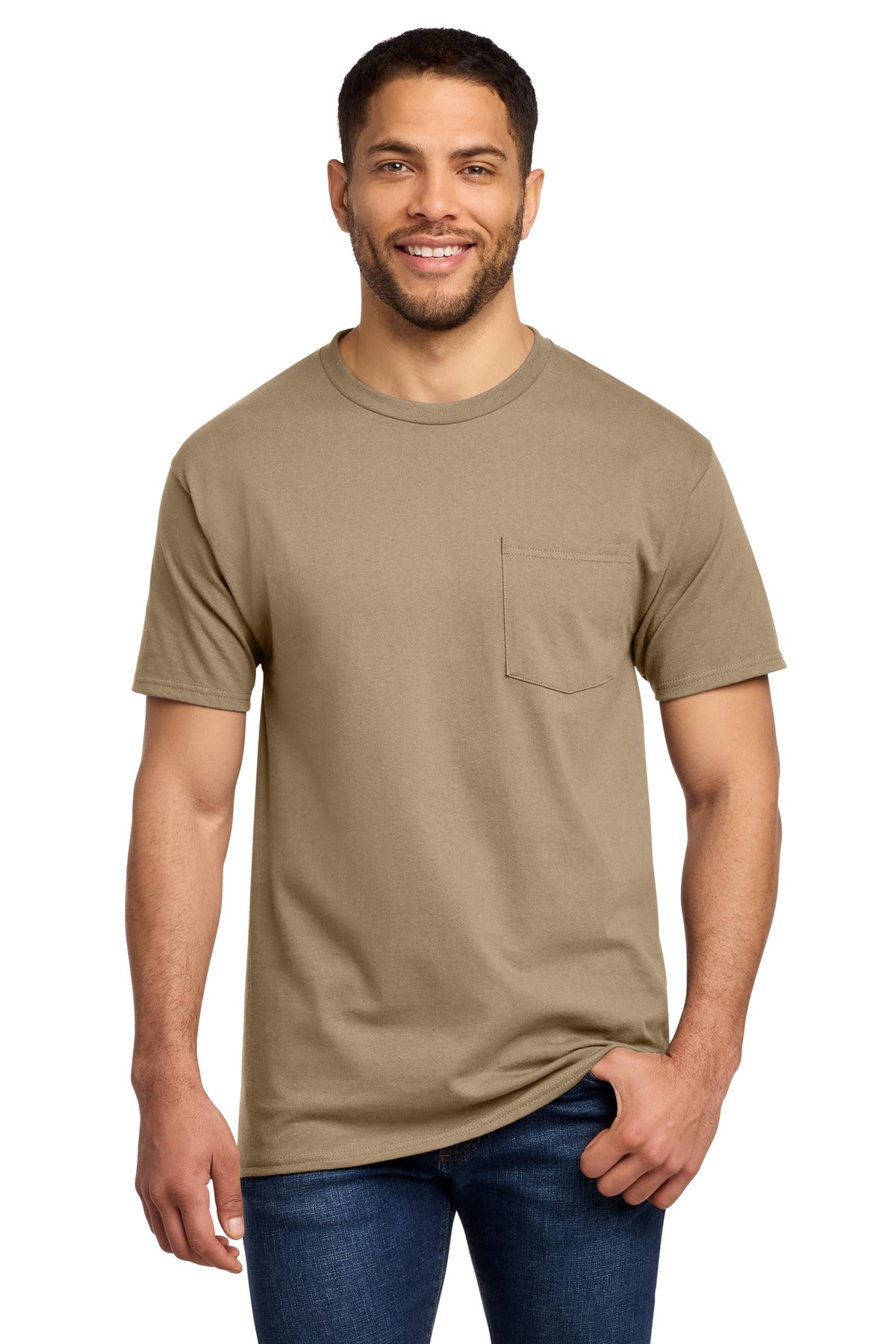 Port & Co ™  Essential Pocket Tee. PC61P