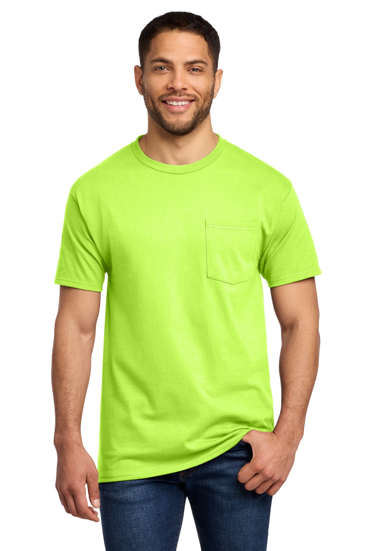 Port & Co ™  Essential Pocket Tee. PC61P
