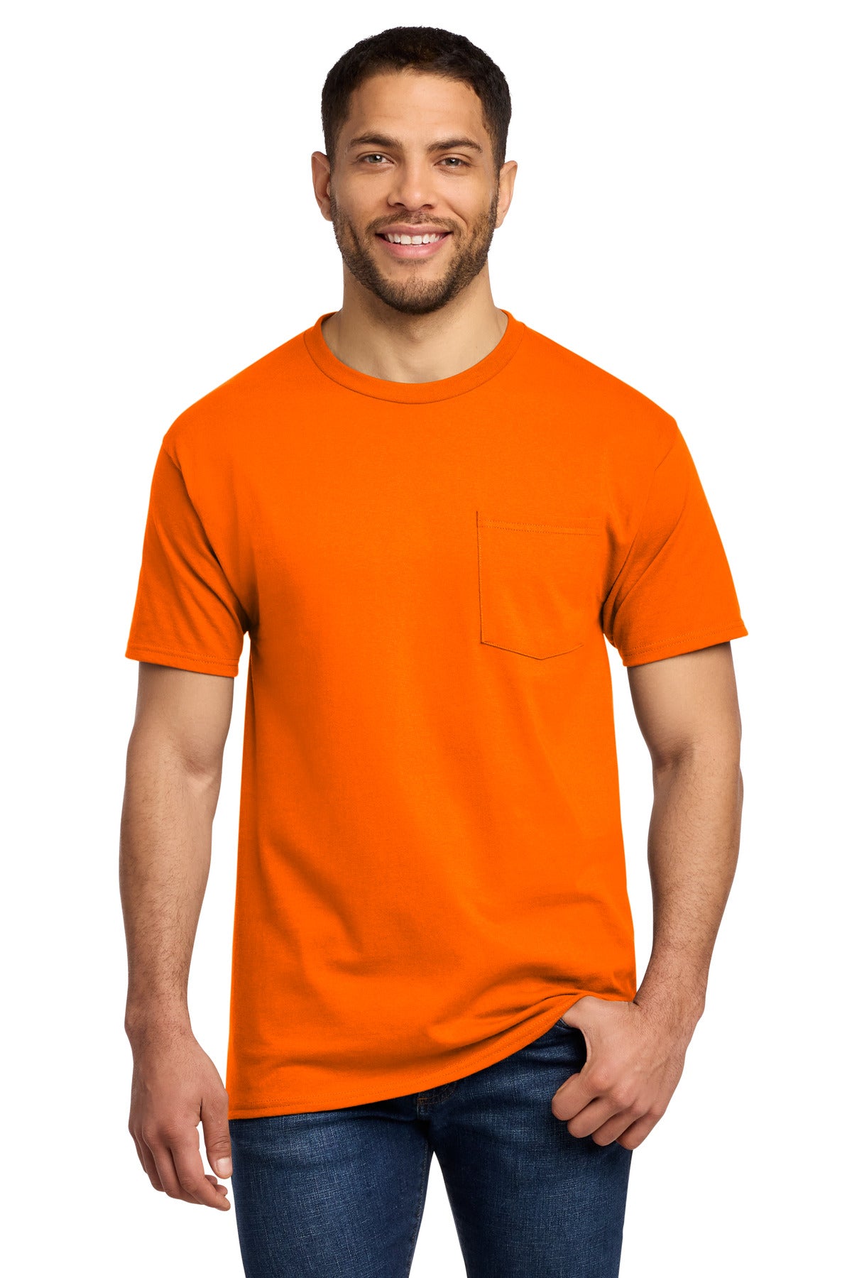 Port & Co ™  Essential Pocket Tee. PC61P