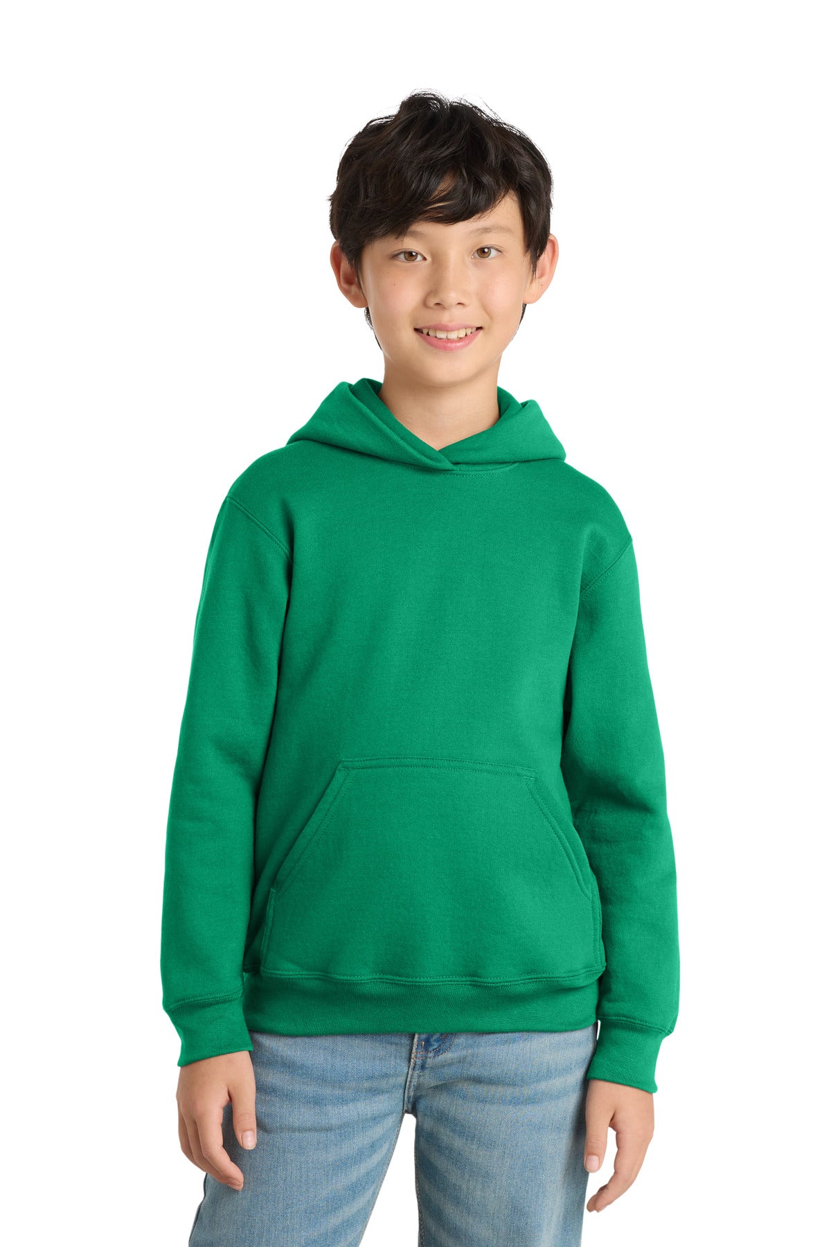 Port & Co ™  Youth Core Fleece Pullover Hooded Sweatshirt PC78YH