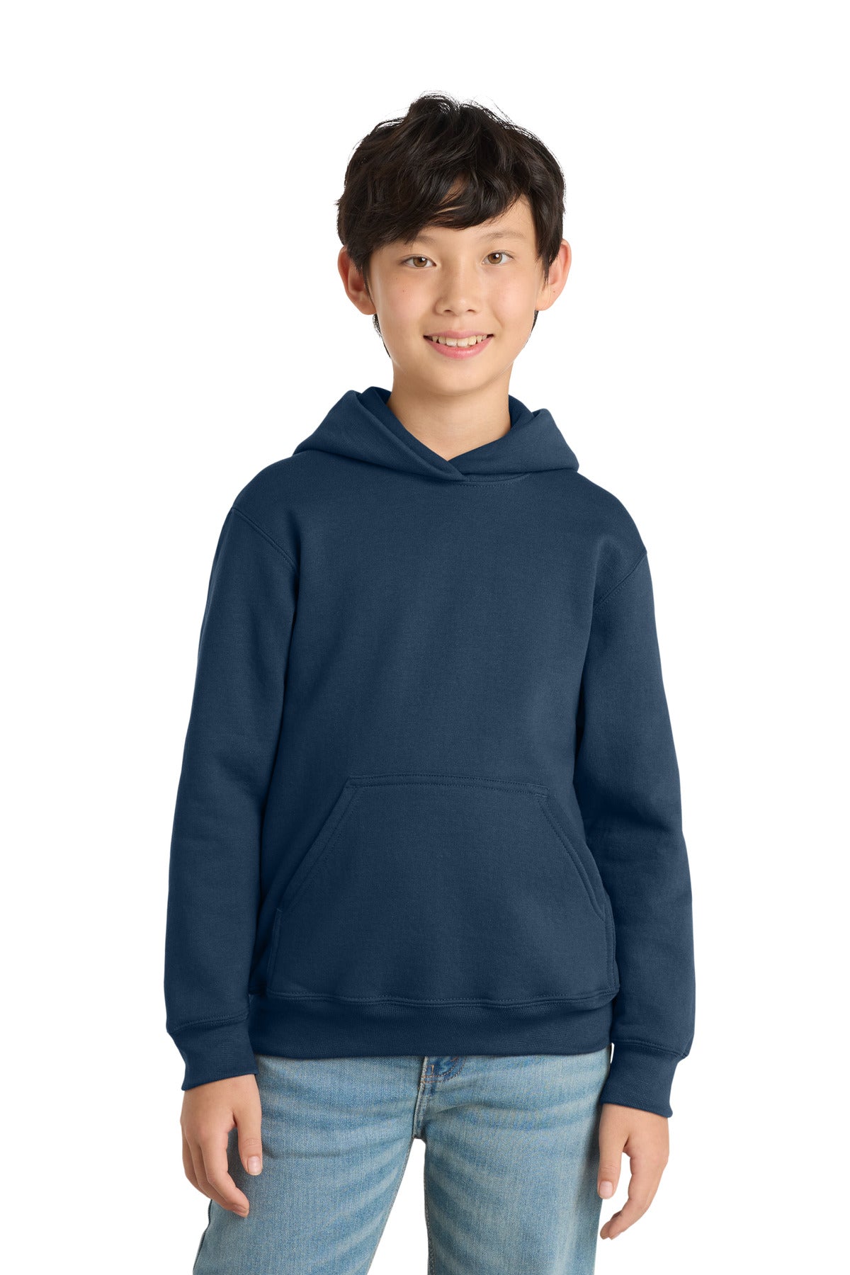 Port & Co ™  Youth Core Fleece Pullover Hooded Sweatshirt PC78YH