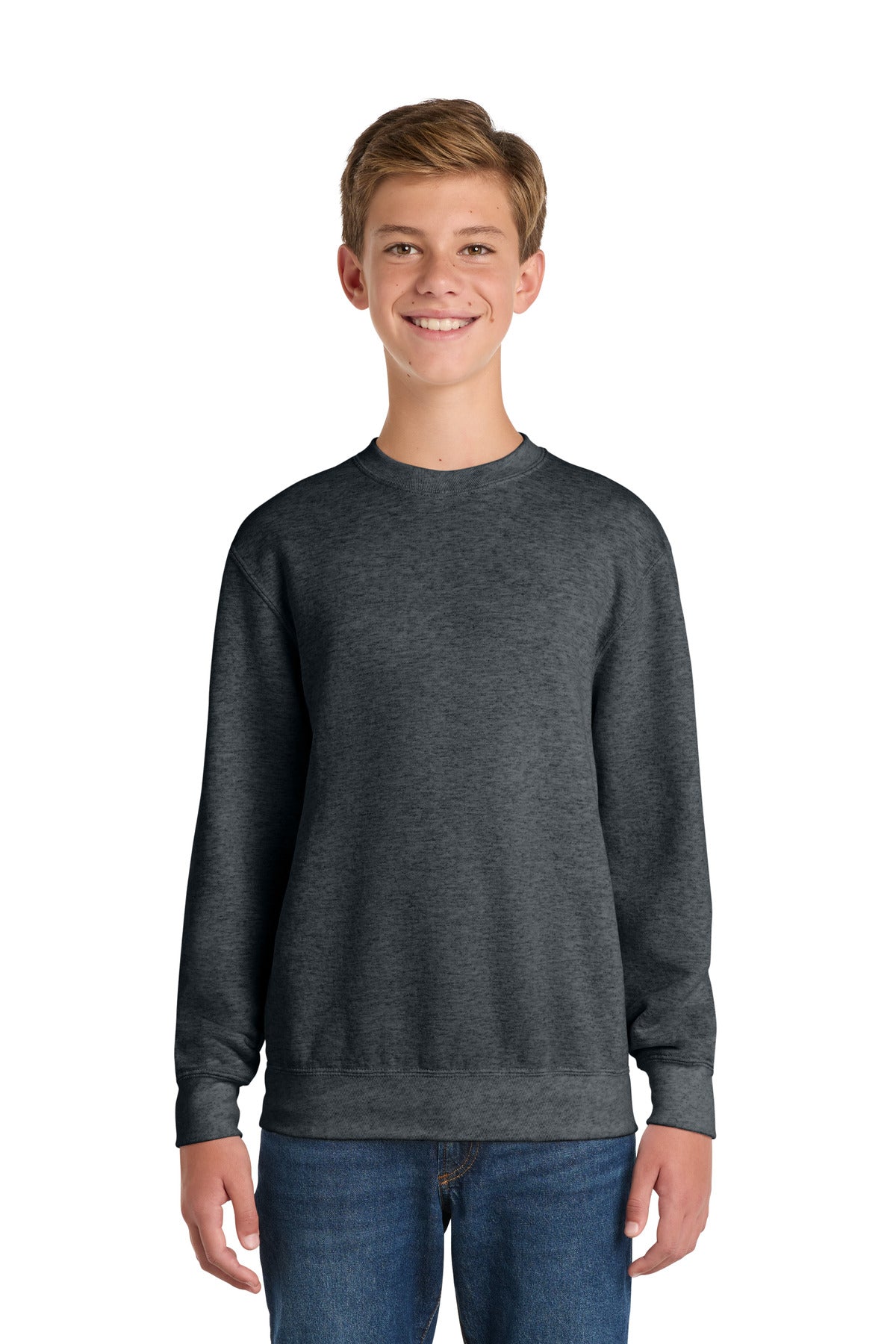 Port & Co ™  Youth Core Fleece Crewneck Sweatshirt PC78Y