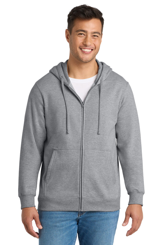 Port & Co ™  Fan Favorite Fleece Full-Zip Hooded Sweatshirt. PC850ZH