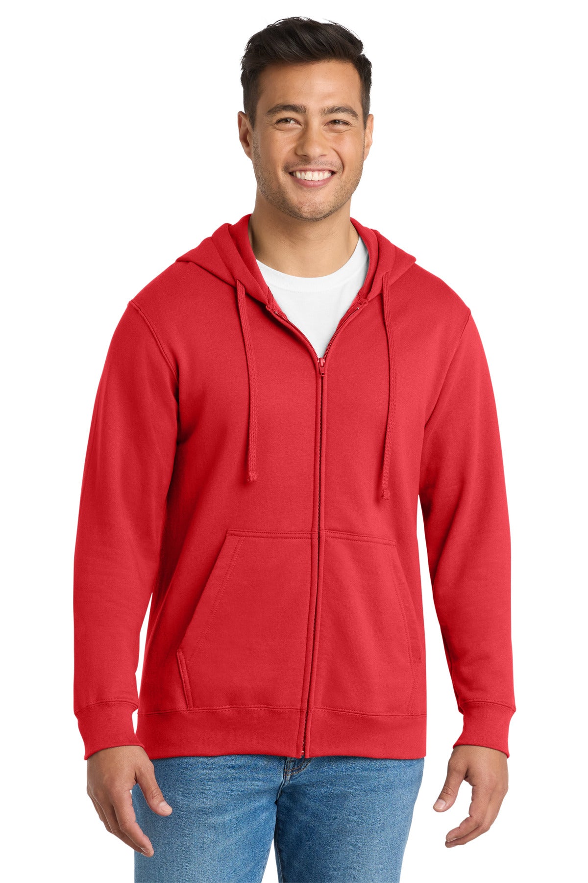 Port & Co ™  Fan Favorite Fleece Full-Zip Hooded Sweatshirt. PC850ZH