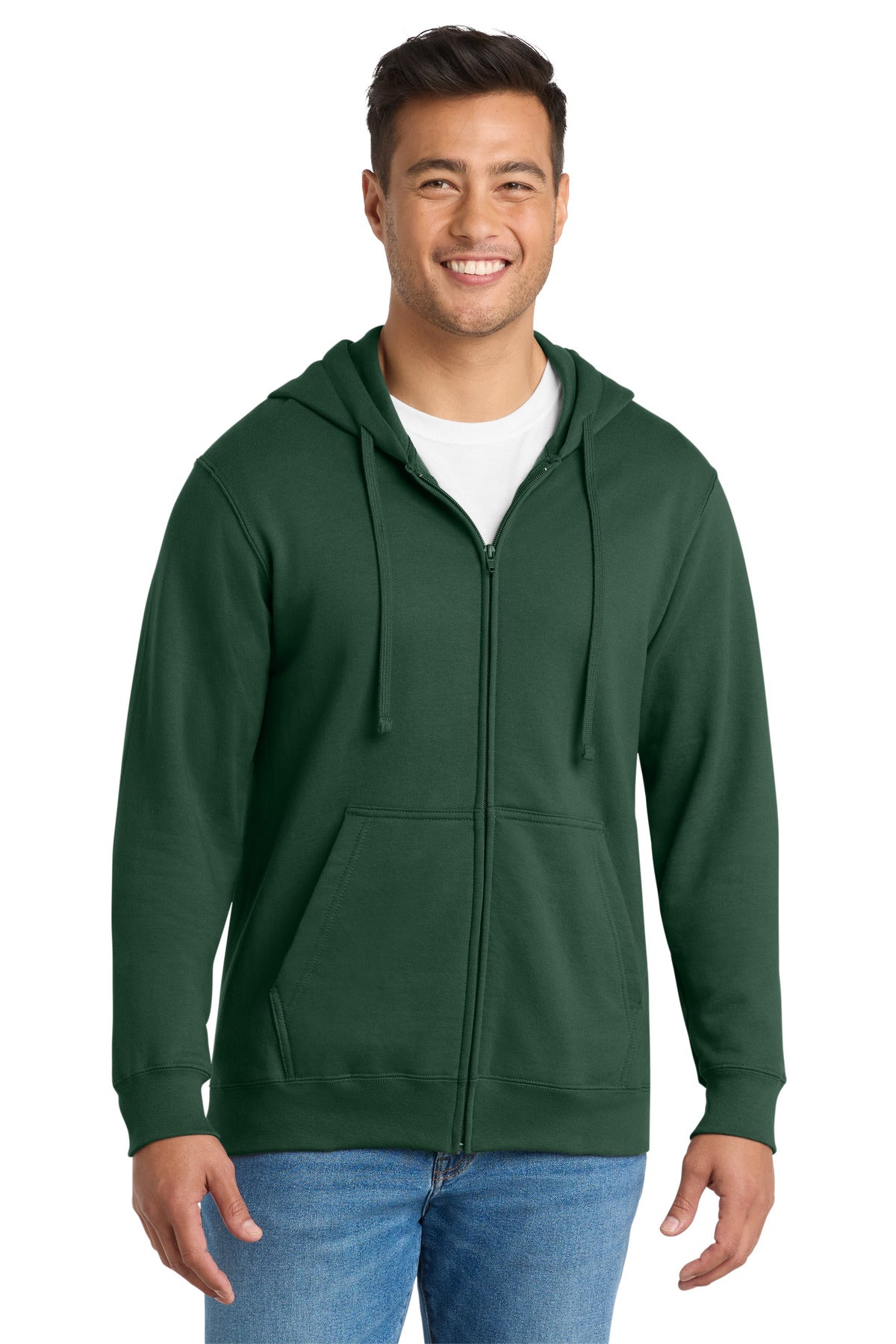 Port & Co ™  Fan Favorite Fleece Full-Zip Hooded Sweatshirt. PC850ZH