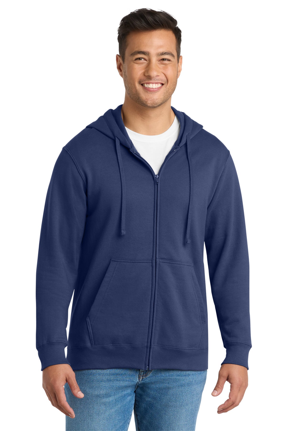 Port & Co ™  Fan Favorite Fleece Full-Zip Hooded Sweatshirt. PC850ZH