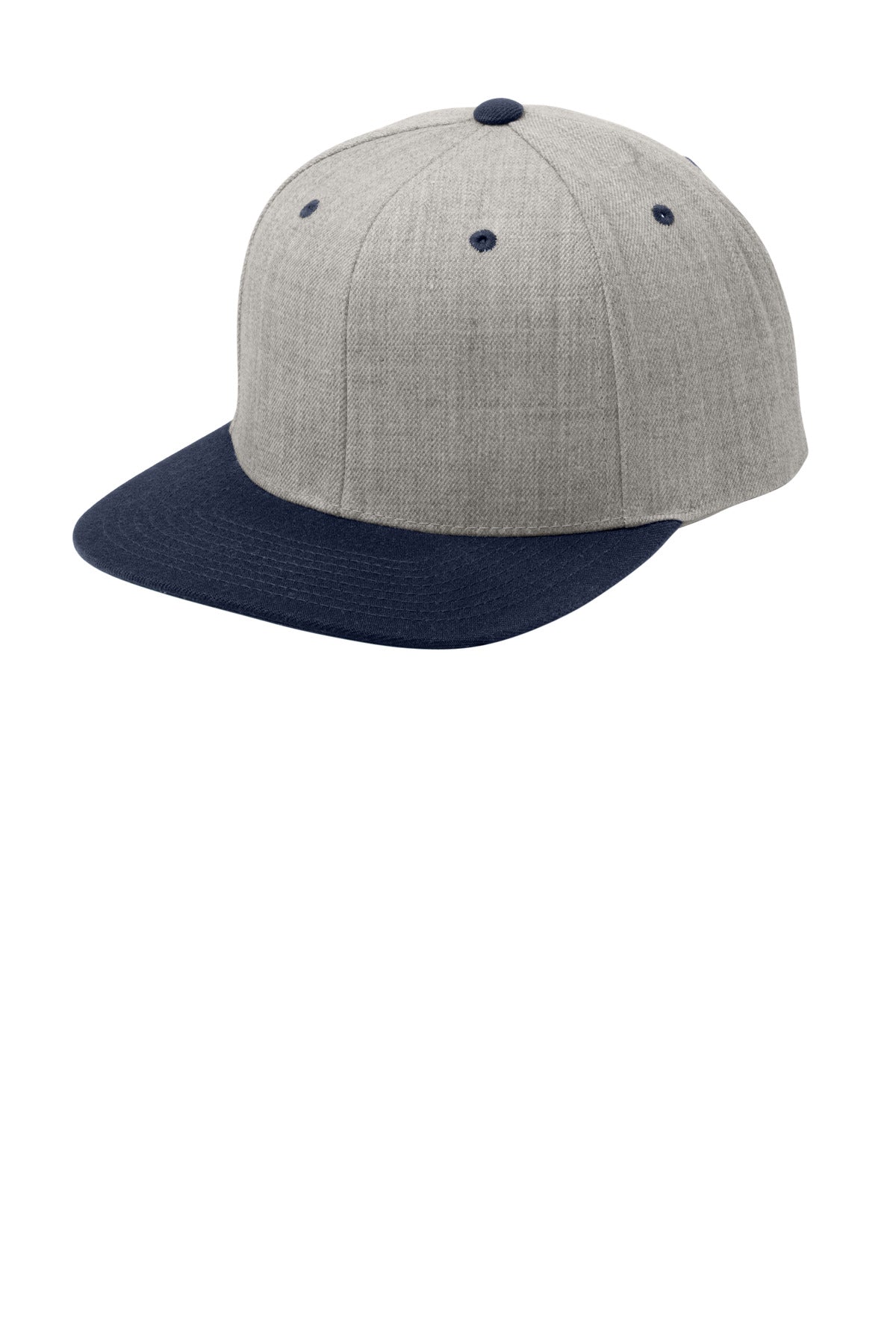 Sport-Tek ®  YP Classics ®  Flat Bill Snapback Cap. STC19